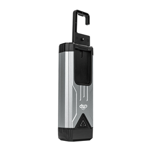 Lampe de travail LED COB magnétique ultralégère argentée rechargeable étanche personnalisée 6H 16W 2700-8000K pour le camping, l'extérieur et les urgences - Product Image 2
