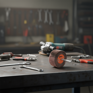 Disco Abrasivo de Láminas Ttake 100x30 mm, Eje de 6 mm, Grano 180, para Pulir - Product Image 3