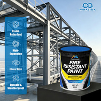 Pintura Ignífuga para Estructuras de Acero Intumescente de Tipo Delgado para Protección Térmica de Estructuras de Edificios de Gran Altura