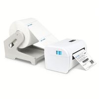 Imprimante d'étiquettes de bordereau d'expédition Zjiang ZJ9200 104mm imprimante d'étiquettes de codes à barres thermique impression rapide