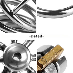 Sknove อุปกรณ์ใส่ท่อปัสสาวะสำหรับผู้ชายที่ใส่อวัยวะเพศชายแบบสั้นกลับด้านได้อุปกรณ์ใส่ท่อปัสสาวะเสียบก้นกรงพรหมจรรย์สำหรับผู้ชาย - Product Image 5