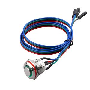 Feu indicateur de tableau de bord LED 220V, étanche IP65, pour clignotant de voiture, voyant d'alarme, faisceau de route, avec câble métallique de 300mm - Product Image 5