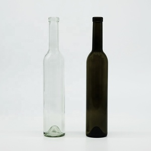Botellas de Vidrio de 175 ml y 210 ml para Vino Tinto, Botellas Azules con Cuello Largo, Botellas de Vidrio con Pulverizador de Color Personalizado y Corcho para Vino Tinto - Product Image 5