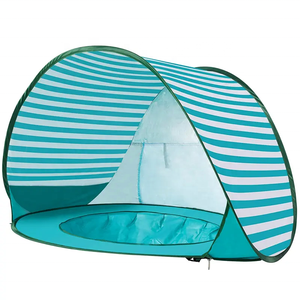 Tente de plage imperméable portative de bébé avec la protection UV enfants jouent l'ombre pour la piscine pour l'<span class=keywords><strong>abri</strong></span> du soleil de camping - Product Image 1