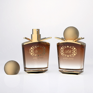 ขวดน้ำหอมดีไซน์ใหม่หรูหราไฮเอนด์คลาสสิกขนาด 100 มล. ขวดแก้วเปล่า ปรับแต่งได้ ฝาขวดพิเศษคุณภาพสูง บรรจุภัณฑ์น้ำหอม - Product Image 4