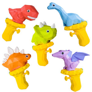 Pistol Air Plastik Dinosaurus untuk Anak-anak Balita Laki-laki Perempuan Mandi Kolam Renang Penggunaan Musim Panas - Product Image 1
