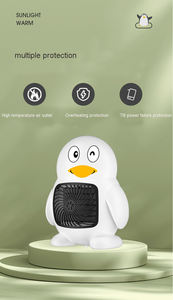 110V 220V Warmer Hot air Ptc Fan 500/800w Foot Table Desk <strong>Portable</strong> Mini Room Ptc Electric Fan <strong>Heaters</strong> - Product Image 2