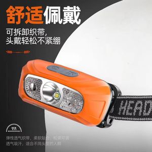 Linterna Frontal LED Earth Swallow Recargable con Batería de 500 mAh para Camping, Pesca y Actividades al Aire Libre - Product Image 5