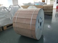 Câble ADSS 24 fibres G.652D, câble à fibres optiques aérien autoportant entièrement diélectrique, extérieur, monomode 24B1