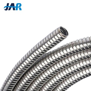 Conduits et raccords flexibles ondulés en acier galvanisé en alliage de zinc à serrure carrée Système de conduits de qualité supérieure - Product Image 4