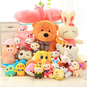 Logo personnalisé ours en peluche poupée doux animal en peluche figure jouet PP coton pour la Saint-Valentin fabriqué en peluche figure jouets - Product Image 3