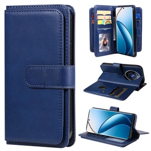 Para Oppo Realme C67 4G cremallera estilo cartera teléfono <span class=keywords><strong>funda</strong></span> bolsa, para Moto G84/G54/G14 soporte PU <span class=keywords><strong>funda</strong></span> con bolsillos para tarjetas - Product Image 1