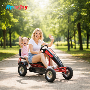 Kart à pédales Go Pedal Duo-2 places, kart familial <span class=keywords><strong>tandem</strong></span> pour adultes, sans entretien, pour location en parc d'attractions commercial - Product Image 2