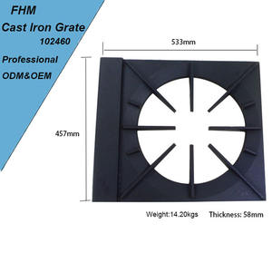 Grilles <span class=keywords><strong>de</strong></span> brûleur <span class=keywords><strong>de</strong></span> cuisinière à gaz FHM 18*21 pouces en fonte <span class=keywords><strong>Grille</strong></span> <span class=keywords><strong>de</strong></span> support <span class=keywords><strong>de</strong></span> poêle <span class=keywords><strong>pour</strong></span> poêle commerciale - Product Image 6