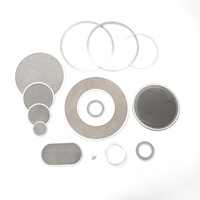 Grosir Stainless Steel Woven Mesh Filter Disc Filter layar Pak untuk Stainless Steel Extruder Screen