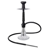 Chicha en résine givrée en forme de crâne, style luxe léger, multi-trous, ensemble complet arabe, vente en gros d'usine pour l'exportation transfrontalière