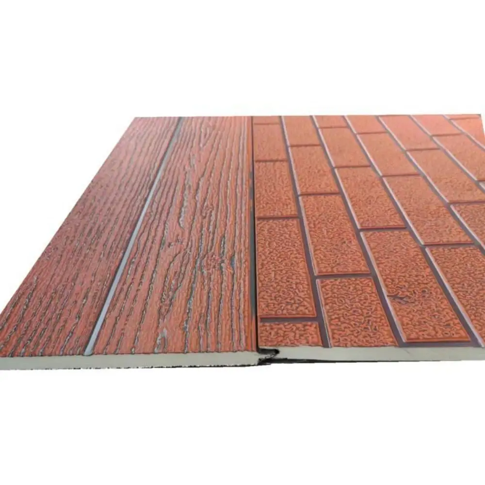 Very hot selling modern masonry material new galvanized sheet roof sandwich wall panel