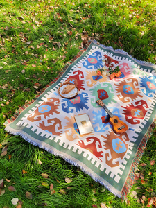 Factory Warehouse Stock Tapestry Camping Blanket Bohemian Pattern <strong>Throw</strong> Blanket <strong>Sofa</strong> Outdoor <strong>Cover</strong> - Product Image 6