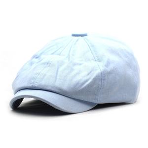 Boinas de Algodón Unisex de Moda, Gorra Retro Clásica de Color Sólido, Sombrero Octogonal de <span class=keywords><strong>Pintor</strong></span> - Product Image 3