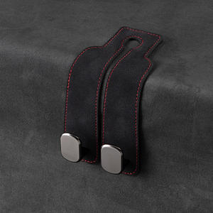 PU Double Hook Rear Seat <b>Backrest</b> Organizer Car RV Interior Accessory Made in China - Product Image 4