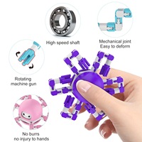 Nuevo Juguete Sensorial Transformable de Pulpo con Cambio de Cara, Juguete Giratorio de Pulpo