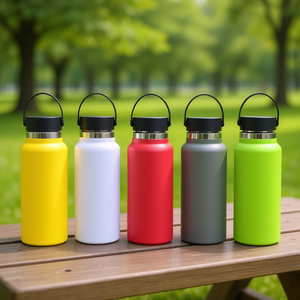 OEM ODM Portable Vacuum Insulated Water Bottle 120ml 150ml 180ml 304 Stainless Steel Thermos <b>For</b> Gym Camping Outdoor - Product Image 2