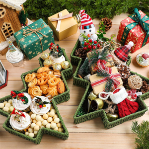 Trang Trại Tay Dệt <span class=keywords><strong>Wicker</strong></span> Lưu Trữ Hộp Cây Giáng Sinh Hình <span class=keywords><strong>Wicker</strong></span> Giỏ Cho Hộ Gia Đình Sử Dụng - Product Image 3