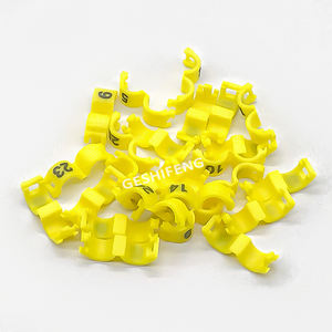 Open Ringen Voor Kleine Vogel 3/5Mm Plastic Clip Ringen Liefde Vogel Been Ringen Aanpassen Club Nummer Been bands - Product Image 1