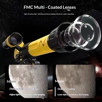 Children's Refracting Entry-level Astronomical Telescope Children'sPuzzle Toy Telescope Outdoor Space Exploration Starfinder