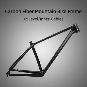 Cadre de vélo de montagne en fibre de carbone léger personnalisé, 27,5 29 pouces, cadre de vélo VTT, libération rapide pour le cyclisme tout-terrain XC - Product Image 1