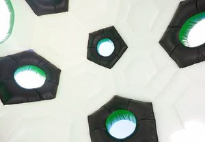 Château gonflable en forme de ballon de football, <span class=keywords><strong>trampoline</strong></span> pour enfants - Product Image 5