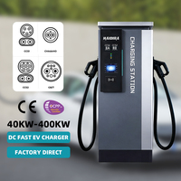 HAIDIRA Chargeur Rapide DC 240kW Station de Recharge Véhicules Électriques Tout-en-un CCS2 Haute Puissance Double Connecteur pour Recharge Rapide Commerciale sur Autoroute