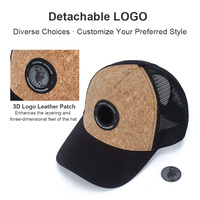 Gorra de Béisbol con Visera Curva de Malla de Protección Solar, Secado Rápido, Transpirable, Deportiva, para Hombre y Mujer, con Cierre a Presión, Logotipo 3D