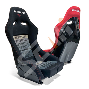 Asientos de Carreras Deportivos WZSEAHI de Alta Calidad Tipo Baquet Modificados, Color Negro - Product Image 1