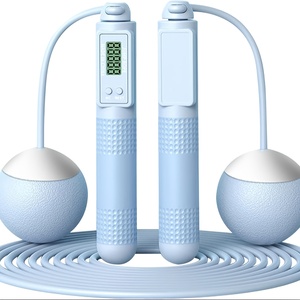 <span class=keywords><strong>Corde</strong></span> à <span class=keywords><strong>sauter</strong></span> de sport et de fitness intelligente avec détection du rythme cardiaque, en PVC et acier durables, 2,8 m - Product Image 1