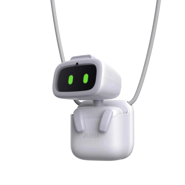 Genuine AIBI Intelligent Pocket-Sized Robot Toy AI Dialogue Emotional Interaction Companion Features Electronic Pet Interactive