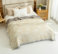 Couverture matelassée en chanvre jacquard écologique quatre saisons 200x230cm - Usage domestique - Manwan