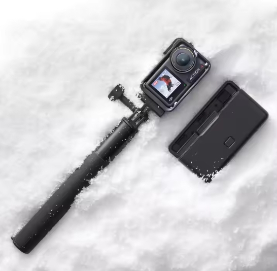 DJIS Osmo Action 4 Camera Standard/Adventure Combo Motorcycle Mountain Road Cycling Diving Outdoor Vlog Camera