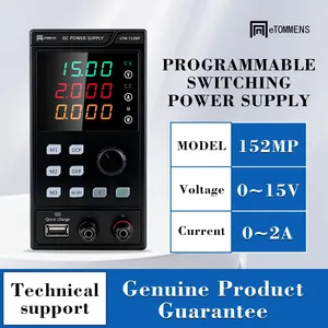 Mini <b>Switch</b> Programmable Power Supply <b>with</b> Adjustable 0-30V and 0-10A Output Single Output for Electronics - Product Image 6