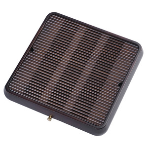 Bandeja para té, modelo nuevo 2025, pequeña base de bambú color nogal para tetera, apta para una persona, bandeja para almacenar agua. - Product Image 4