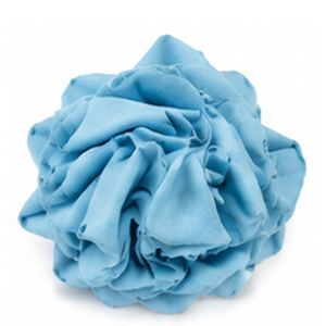 Tissu de blazer extensible bleu ciel, déchets de tissu textile, rebuts, matériau recyclé pour vêtements issus du Bangladesh - Product Image 1