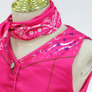 جديد وردة حمراء تانك أعلى السراويل مضيئة الاطفال الأميرة فيلم زي تأثيري الفتيات مجموعات الملابس - Product Image 4