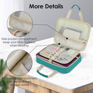 BSCI factory Custom wholesale <b>Bible</b> Cover Bag Large <b>Bible</b> Carrying <b>Case</b> Church <b>Bible</b> Bag with Shoulder Strap and Padded Handle - Product Image 4