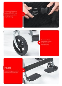 Carrozzina Manuale Leggera di Alta Qualità per Disabili - Product Image 6