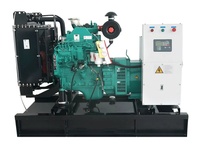 Générateur diesel à châssis ouvert conforme aux normes d'émission 75KW 135KW 250KW Conforme aux normes EPA Tier 4 Final pour le marché américain