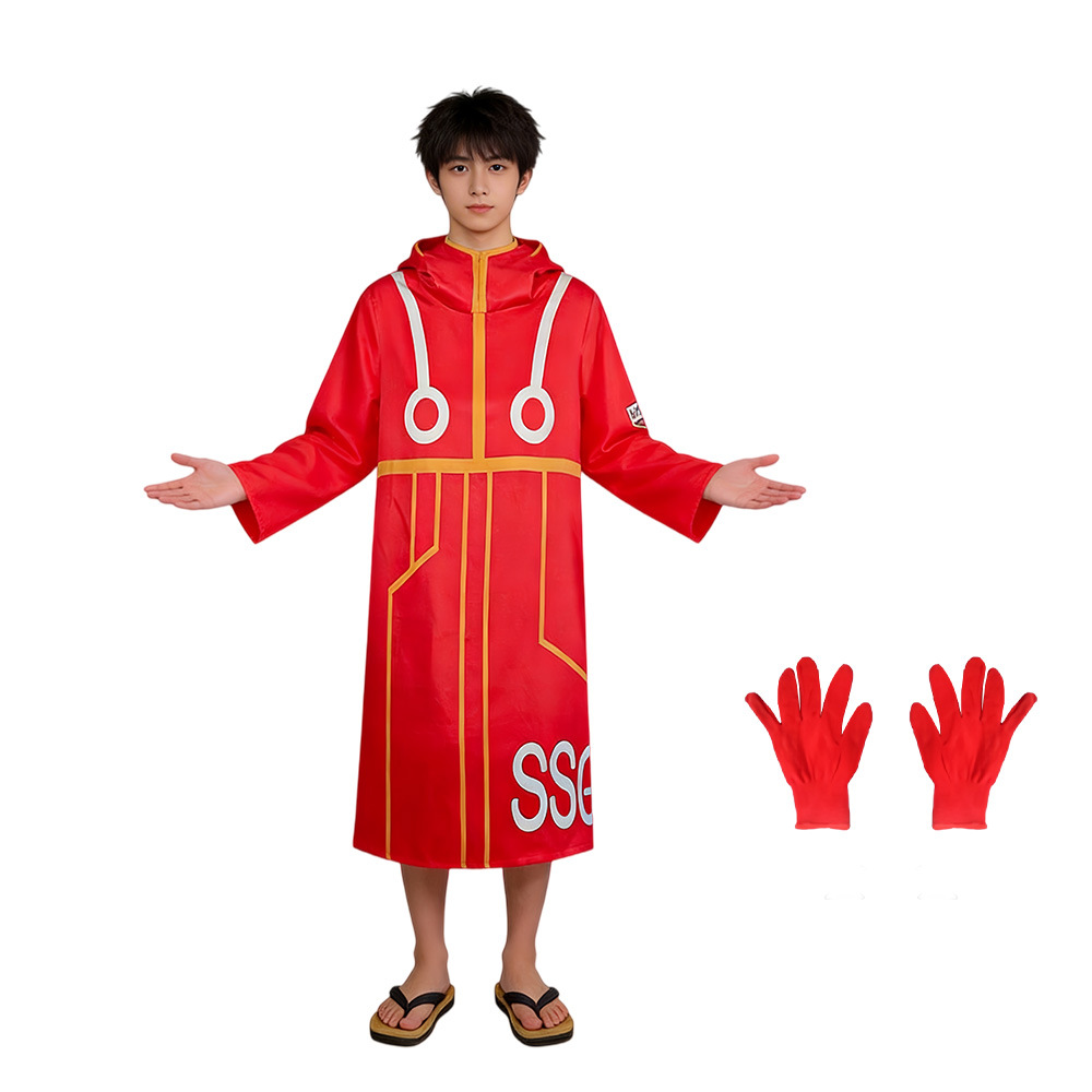 Gants Luffy Tête d'Oeuf