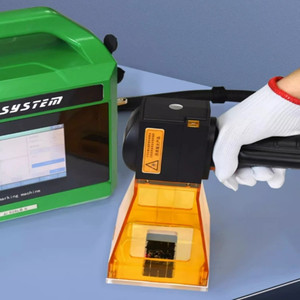 เครื่องพิมพ์เลเซอร์แกะสลักแบบมือถือขนาดเล็กแบบพกพาสำหรับหนังไม้โลหะ - Product Image 3