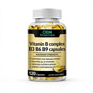 Suplementos de Gomitas con <span class=keywords><strong>Complejo</strong></span> de Vitamina <span class=keywords><strong>B</strong></span> Natural OEM con B1, B6 y B12 - 500 mg por Porción <span class=keywords><strong>para</strong></span> Adultos - Product Image 1