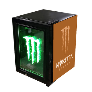 ตู้เย็นเครื่องดื่มแบบ LED 21 ลิตร ประตูกระจกสั่งทำพิเศษ สีขาว รุ่น Monster - Product Image 6