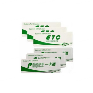 แท็ก RFID UHF สำหรับติดกระจกรถยนต์ ระบบระบุยานพาหนะอัตโนมัติ 865 ถึง 928 เมกะเฮิรตซ์ - Product Image 1